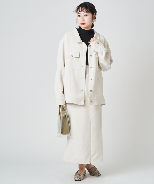 mystic(ミスティック)の「ハイネックノースリニット(ニット/セーター・レディース・ブラック/ベージュ/ラベンダー・FREE)」の10枚目の写真