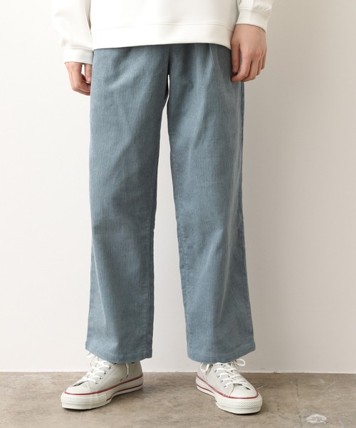 JUNRED（ジュンレッド）の「スプリングカラーコーデュロイワイド（その他パンツ・メンズ・ホワイト/サックスブルー・S/M/L）」の6枚目の写真