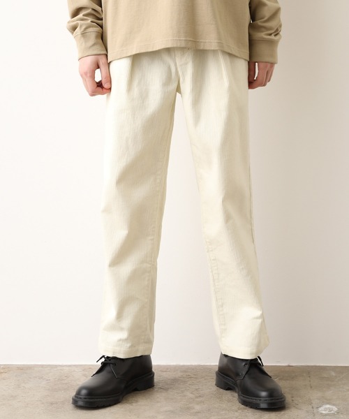 JUNRED（ジュンレッド）の「スプリングカラーコーデュロイワイド（その他パンツ・メンズ・ホワイト/サックスブルー・S/M/L）」の8枚目の写真