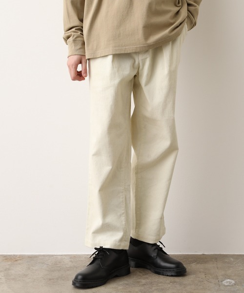 JUNRED（ジュンレッド）の「スプリングカラーコーデュロイワイド（その他パンツ・メンズ・ホワイト/サックスブルー・S/M/L）」の14枚目の写真