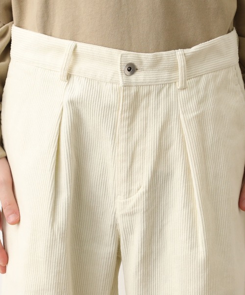 JUNRED（ジュンレッド）の「スプリングカラーコーデュロイワイド（その他パンツ・メンズ・ホワイト/サックスブルー・S/M/L）」の7枚目の写真