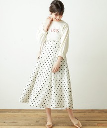 natural couture | ドットレトロスカート(スカート)