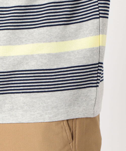 NOLLEY'S goodman(ノーリーズグッドマン)の「ミラノリブボーダープルオーバーニット 20SS(ニット/セーター・メンズ・ネイビー/グレー/ホワイト・LARGE/MEDIUM/SMALL)」の18枚目の写真