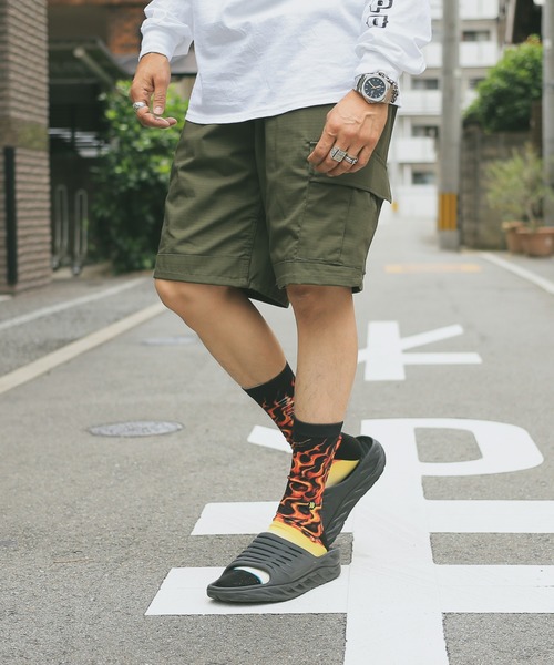 MILITARY（ミリタリー）の「新品 米軍 BDU ショートコンバットパンツ（カーゴパンツ・メンズ・ブラック/ブラウン/オリーブ/カーキ/カモフラージュ/ベージュ系その他3/ベージュ系その他/グリーン系カモフラージュ/ブルー系その他/ブラック系その他2/グリーン系その他4/ベージュ系その他2/グリーン系その他2/グリーン系その他3/グリーン系その他/ブラック系その他/ベージュ系その他4・M/L/S/XL/XS）」の11枚目の写真