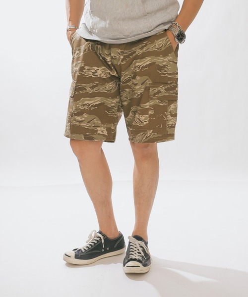 MILITARY（ミリタリー）の「新品 米軍 BDU ショートコンバットパンツ（カーゴパンツ・メンズ・ブラック/ブラウン/オリーブ/カーキ/カモフラージュ/ベージュ系その他3/ベージュ系その他/グリーン系カモフラージュ/ブルー系その他/ブラック系その他2/グリーン系その他4/ベージュ系その他2/グリーン系その他2/グリーン系その他3/グリーン系その他/ブラック系その他/ベージュ系その他4・M/L/S/XL/XS）」の7枚目の写真