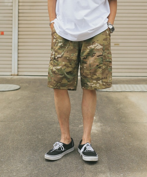 MILITARY（ミリタリー）の「新品 米軍 BDU ショートコンバットパンツ（カーゴパンツ・メンズ・ブラック/ブラウン/オリーブ/カーキ/カモフラージュ/ベージュ系その他3/ベージュ系その他/グリーン系カモフラージュ/ブルー系その他/ブラック系その他2/グリーン系その他4/ベージュ系その他2/グリーン系その他2/グリーン系その他3/グリーン系その他/ブラック系その他/ベージュ系その他4・M/L/S/XL/XS）」の12枚目の写真