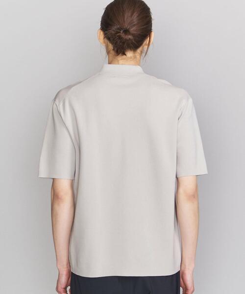 BEAUTY&YOUTH UNITED ARROWS(ビューティーアンドユースユナイテッドアローズ)の「BY ミラノリブ ニット ポロシャツ(ポロシャツ・メンズ・ネイビー/ライトグレー/ケリー・SMALL/MEDIUM/LARGE/X-LARGE)」の17枚目の写真