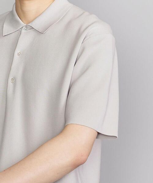 BEAUTY&YOUTH UNITED ARROWS(ビューティーアンドユースユナイテッドアローズ)の「BY ミラノリブ ニット ポロシャツ(ポロシャツ・メンズ・ネイビー/ライトグレー/ケリー・SMALL/MEDIUM/LARGE/X-LARGE)」の19枚目の写真