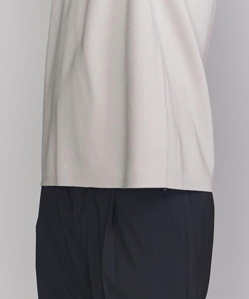 BEAUTY&YOUTH UNITED ARROWS(ビューティーアンドユースユナイテッドアローズ)の「BY ミラノリブ ニット ポロシャツ(ポロシャツ・メンズ・ネイビー/ライトグレー/ケリー・SMALL/MEDIUM/LARGE/X-LARGE)」の9枚目の写真
