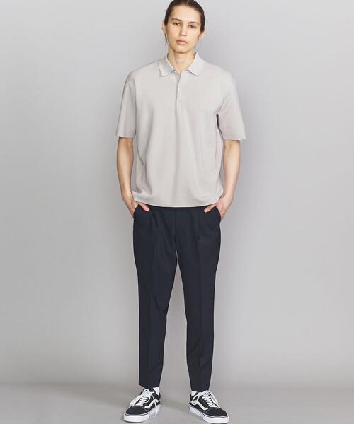H BEAUTY&YOUTH ニットポロシャツ　グレー　ホワイト　2点まとめ 1100025S1990_l1_c101.jpg