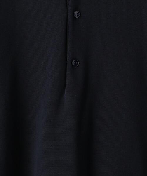 BEAUTY&YOUTH UNITED ARROWS(ビューティーアンドユースユナイテッドアローズ)の「BY ミラノリブ ニット ポロシャツ(ポロシャツ・メンズ・ネイビー/ライトグレー/ケリー・SMALL/MEDIUM/LARGE/X-LARGE)」の4枚目の写真