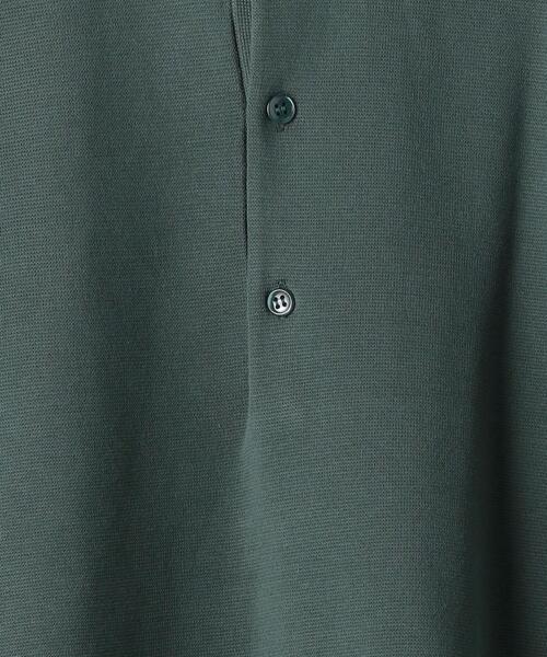 BEAUTY&YOUTH UNITED ARROWS(ビューティーアンドユースユナイテッドアローズ)の「BY ミラノリブ ニット ポロシャツ(ポロシャツ・メンズ・ネイビー/ライトグレー/ケリー・SMALL/MEDIUM/LARGE/X-LARGE)」の7枚目の写真