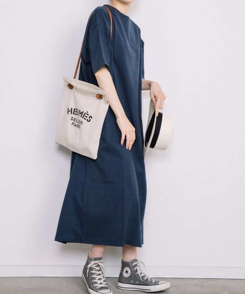 Web限定 ロングtee マキシワンピース 半袖 サイドポケット付 ワンピース Eversince エバーシンス のファッション通販 Zozotown Web限定 ロングtee マキシワンピース 半袖 サイドポケット付 ワンピース Eversince エバーシンス のファッション通販 Zozotown
