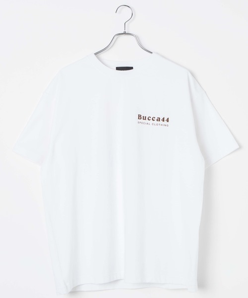 BUCCA 44（ブッカフォーティーフォー）の「【BUCCA 44】マウンテンロゴプリントT（Tシャツ/カットソー・メンズ・ホワイト/イエロー・MEDIUM/LARGE/X-LARGE/XX-LARGE/XXX-LARGE）」の12枚目の写真