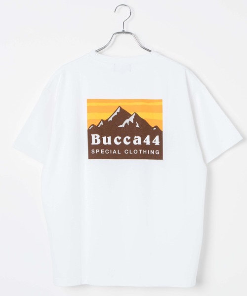 BUCCA 44（ブッカフォーティーフォー）の「【BUCCA 44】マウンテンロゴプリントT（Tシャツ/カットソー・メンズ・ホワイト/イエロー・MEDIUM/LARGE/X-LARGE/XX-LARGE/XXX-LARGE）」の13枚目の写真