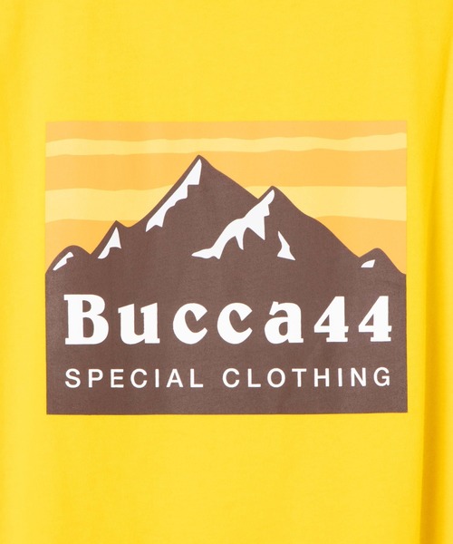 BUCCA 44（ブッカフォーティーフォー）の「【BUCCA 44】マウンテンロゴプリントT（Tシャツ/カットソー・メンズ・ホワイト/イエロー・MEDIUM/LARGE/X-LARGE/XX-LARGE/XXX-LARGE）」の18枚目の写真