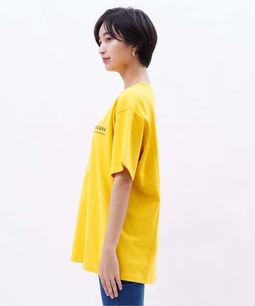 BUCCA 44（ブッカフォーティーフォー）の「【BUCCA 44】マウンテンロゴプリントT（Tシャツ/カットソー・メンズ・ホワイト/イエロー・MEDIUM/LARGE/X-LARGE/XX-LARGE/XXX-LARGE）」の9枚目の写真