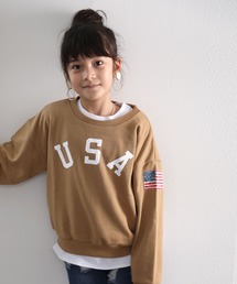 classicalelf（クラシカルエルフ）の「キッズ USAスウェット(長袖)（スウェット・キッズ）」