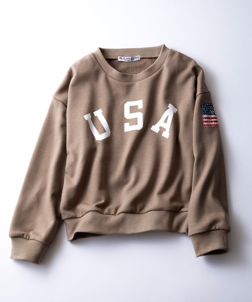 EASTSIDEGOLF 長袖スウェットトレーナー ベージュ系 L 【中古】 サイズ