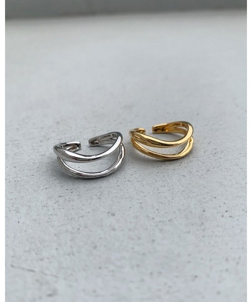mou(モウ)の「ダブルラインシンプルリング(リング・レディース・シルバー/ゴールド・FREE)」の10枚目の写真