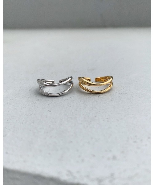 mou(モウ)の「ダブルラインシンプルリング(リング・レディース・シルバー/ゴールド・FREE)」の9枚目の写真