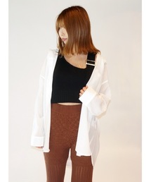 one way | BIGシアーシャツ(シャツ/ブラウス)