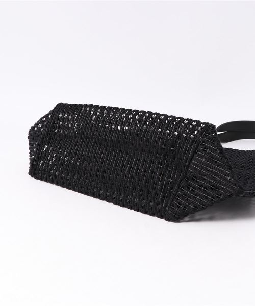 MARY AL TERNA(メアリオルターナ)の「【MARY AL TERNA(メアリオルターナ)】メッシュトートバッグM(トートバッグ・レディース・アイボリー/ブラック・FREE)」の14枚目の写真