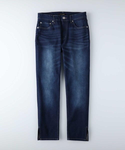 RAG MACHINE（ラグマシーン）の「【RAG MACHINE】サイドスリットデニム（デニムパンツ・レディース・ダークインディゴブルー・S/M/L）」の13枚目の写真