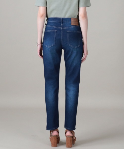 RAG MACHINE（ラグマシーン）の「【RAG MACHINE】サイドスリットデニム（デニムパンツ・レディース・ダークインディゴブルー・S/M/L）」の8枚目の写真