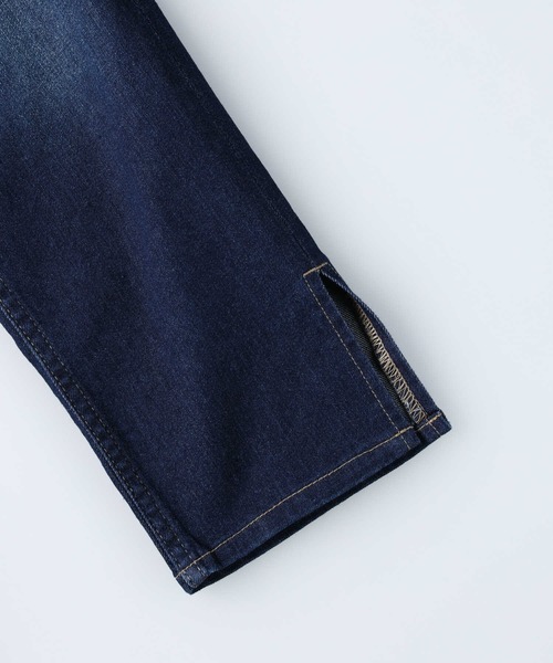 RAG MACHINE（ラグマシーン）の「【RAG MACHINE】サイドスリットデニム（デニムパンツ・レディース・ダークインディゴブルー・S/M/L）」の12枚目の写真