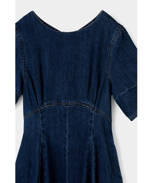 MOUSSY（マウジー）の「H／S COCOON SLEEVE フレアドレス