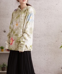【US BLANKS/ユーエスブランクス】THE DYE COTTON FLEECE HOODED (UN)