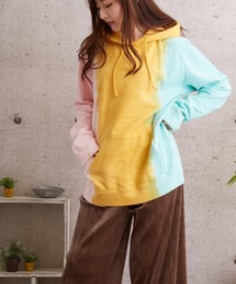 【US BLANKS/ユーエスブランクス】THE DYE COTTON FLEECE HOODED (UN)