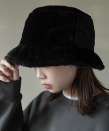 SPINNS | 【8カラー展開】モコモコ エコファーバケットハット(ハット)