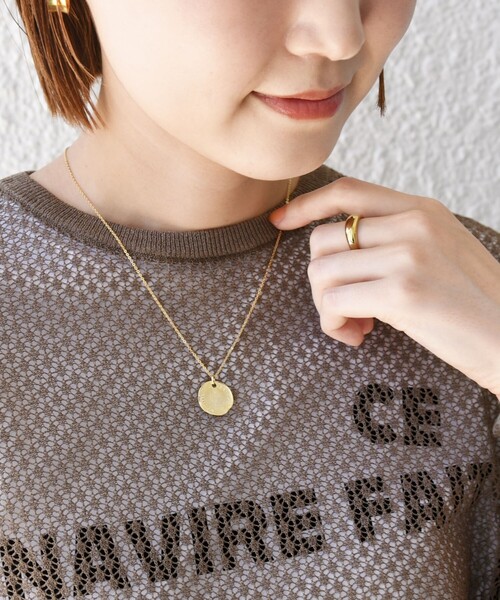 SHIPS(シップス)の「コインチャーム ネックレス 2(ネックレス・レディース・ゴールド/シルバー・ONE SIZE)」の14枚目の写真