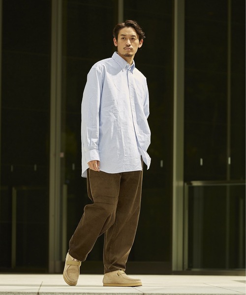 JOURNAL STANDARD（ジャーナルスタンダード）の「バルーン 太畝コーデュロイ パンツ（その他パンツ・メンズ・ブラック/パープル/ブラウン/オフホワイト/イエロー/ブルー・SMALL/MEDIUM/LARGE/X-LARGE）」の7枚目の写真