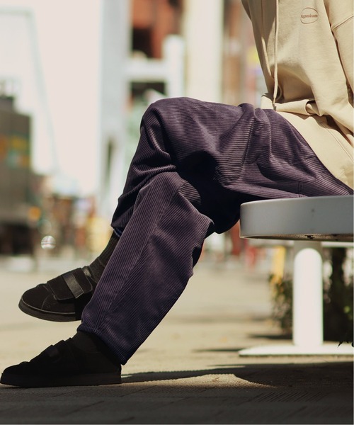 JOURNAL STANDARD（ジャーナルスタンダード）の「バルーン 太畝コーデュロイ パンツ（その他パンツ・メンズ・ブラック/パープル/ブラウン/オフホワイト/イエロー/ブルー・SMALL/MEDIUM/LARGE/X-LARGE）」の15枚目の写真