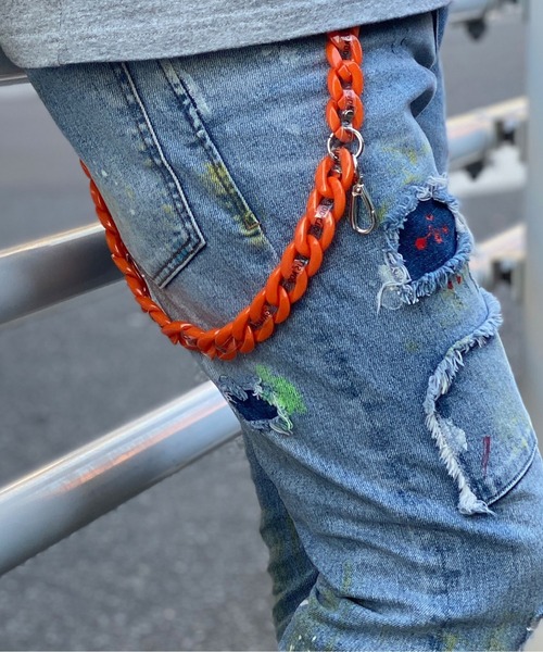 ウォレットチェーン（オレンジ系）一覧 - WEAR