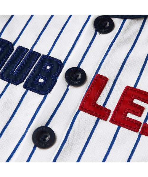 DOUBLE_B（ダブルビー）の「ベースボール半袖シャツ（シャツ/ブラウス・キッズ・ホワイト×ネイビー・120cm/110cm）」の12枚目の写真
