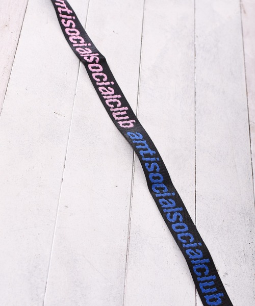 ANTI SOCIAL SOCIAL CLUB（アンチソーシャルソーシャルクラブ）の「Anti Social Social Club / See Right Thru Me Black Belt（ベルト・メンズ・ブラック・FREE）」の3枚目の写真
