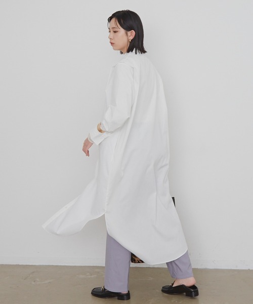 Aunt Marie's(アントマリーズ)の「ショルダータックピンタックシャツワンピース / Aunt Marie's(シャツワンピース・レディース・ブルー/ブラック/アイボリー・FREE)」の21枚目の写真