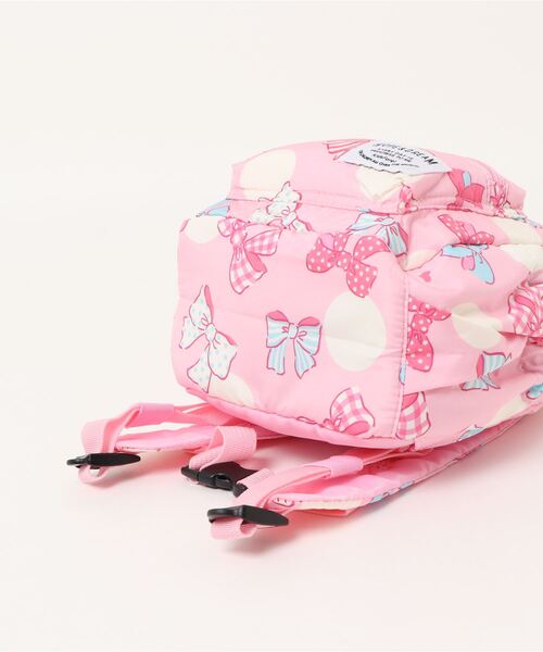 Kids Foret（キッズフォーレ）の「撥水ボンディングリュック（バックパック/リュック・キッズ・ネイビー/ピンク/イエロー/ブルー・S）」の6枚目の写真