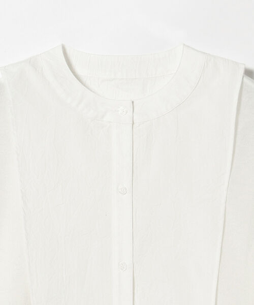 Ray BEAMS（レイビームス）の「RBS / ヨーク レイヤー 2way シアーニット（ニット/セーター・レディース・ホワイト/ブラック・ONE SIZE）」の8枚目の写真