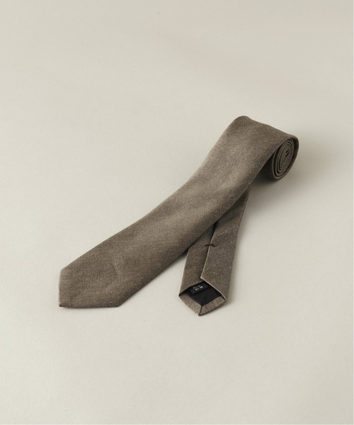 NICKY（ニッキー）の「【nicky / ニッキー】スラブソリッド タイ（ネクタイ・メンズ・チャコールグレー/ベージュ/ネイビー/ブラウン・FREE）」の3枚目の写真