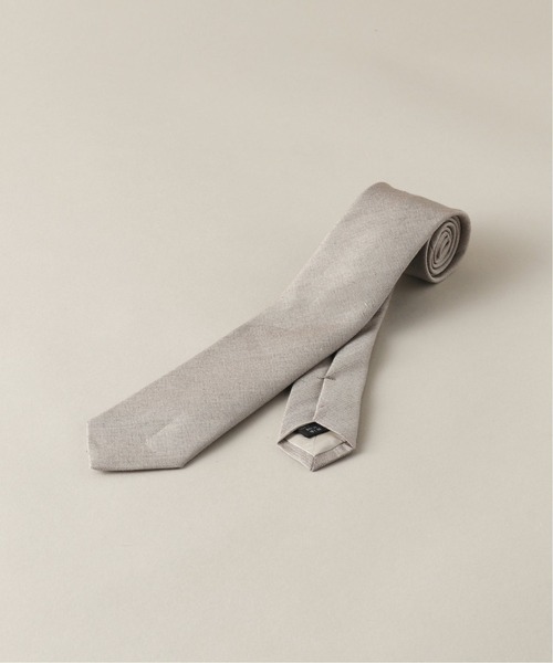 NICKY（ニッキー）の「【nicky / ニッキー】スラブソリッド タイ（ネクタイ・メンズ・チャコールグレー/ベージュ/ネイビー/ブラウン・FREE）」の2枚目の写真