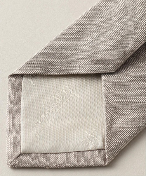 NICKY（ニッキー）の「【nicky / ニッキー】スラブソリッド タイ（ネクタイ・メンズ・チャコールグレー/ベージュ/ネイビー/ブラウン・FREE）」の6枚目の写真