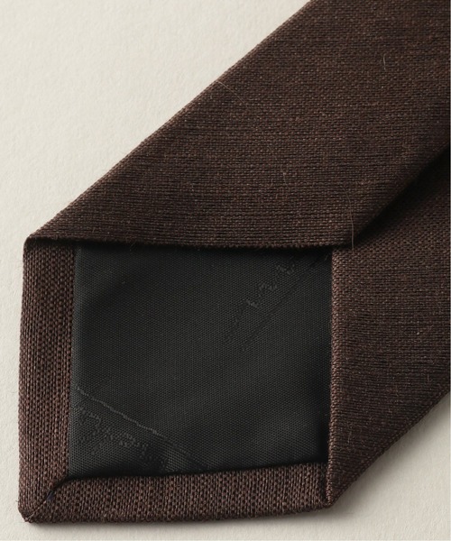 NICKY（ニッキー）の「【nicky / ニッキー】スラブソリッド タイ（ネクタイ・メンズ・チャコールグレー/ベージュ/ネイビー/ブラウン・FREE）」の8枚目の写真