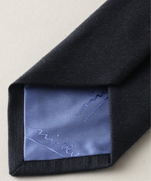 NICKY（ニッキー）の「【nicky / ニッキー】スラブソリッド タイ（ネクタイ・メンズ・チャコールグレー/ベージュ/ネイビー/ブラウン・FREE）」の7枚目の写真