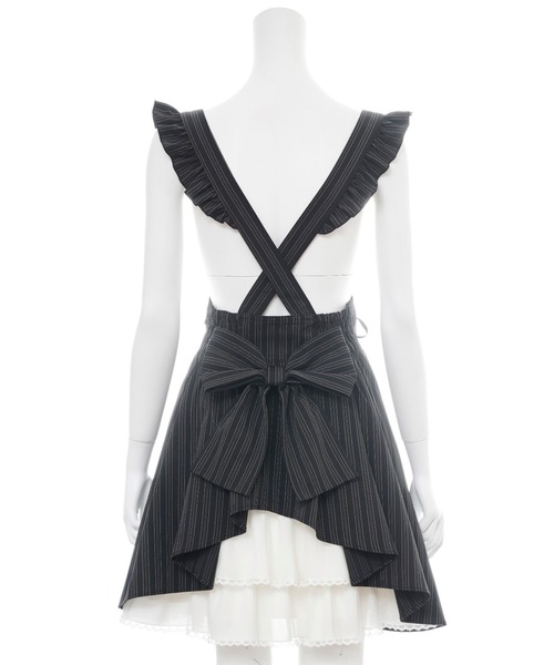 Secret Honey（シークレットハニー）の「サイドレースアップバッスルスカート（スカート・レディース・ブラック系その他/ブラック/ブルー/ブラック系その他2/グレー/ネイビー・MEDIUM）」の22枚目の写真