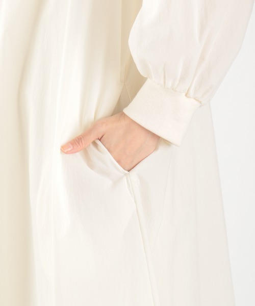 LOWRYS FARM（ローリーズファーム）の「シャカシャカリブワンピース　939524（ワンピース・レディース・アイボリー/ブラック/グリーン/パープル/オレンジ/カーキ・FREE）」の11枚目の写真